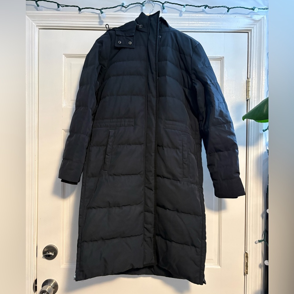 Theory Black Kids Puffer Jacket